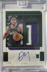 Davion Mitchell [Green] Basketball Cards 2021 Panini One and One Rookie Autographs Prices