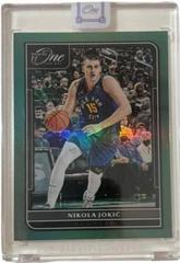 Nikola Jokic [Green] Basketball Cards 2021 Panini One and One Prices