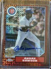 Andre Dawson [Autograph] #T87C2-24 Baseball Cards 2022 Topps Silver Pack 1987 Chrome Series 2 Prices