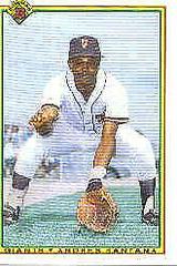 Andres Santana #230 Baseball Cards 1990 Bowman Prices