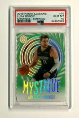 Luka Doncic [Emerald] Basketball Cards 2019 Panini Illusions Mystique Prices