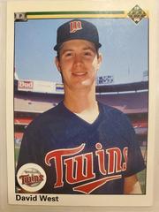 David West Baseball Cards 1990 Upper Deck Prices