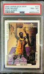 Kobe Bryant [Gold Script] Basketball Cards 2000 Upper Deck MVP Prices