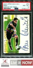 Preki Soccer Cards 2000 Upper Deck MLS Sign of the Times Prices