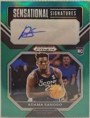Adama Sanogo [Green] #SS-ADS Basketball Cards 2023 Panini Prizm Draft Picks Sensational Signatures Prices