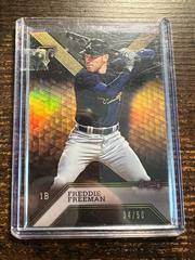 Freddie Freeman [Onyx] Baseball Cards 2016 Topps Triple Threads Prices
