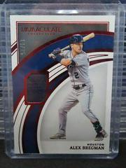 Alex Bregman [Red] #5 Baseball Cards 2022 Panini Immaculate Prices