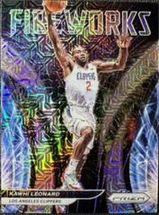 Kawhi Leonard [Mojo Prizm] Basketball Cards 2021 Panini Prizm Fireworks Prices