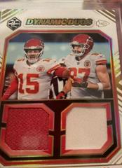 Patrick Mahomes II, Travis Kelce [Gold] #DD-KC Football Cards 2022 Panini Limited Dynamic Duos Prices