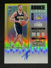 Tyler Lydon [Vertical Autograph Playoff Ticket] #124 Basketball Cards 2017 Panini Contenders Prices