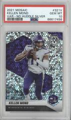 Kellen Mond [No Huddle Silver] Football Cards 2021 Panini Mosaic Rookie Variations Prices