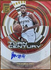 Blake Wesley [Red] #18 Basketball Cards 2023 Donruss Elite Turn of the Century Signature Prices