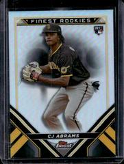 CJ Abrams Baseball Cards 2022 Topps Finest Rookies Design Variation Prices