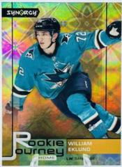 William Eklund [Gold] Hockey Cards 2021 Upper Deck Synergy Rookie Journey Home Prices