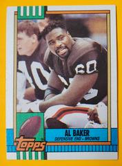 Al Baker #170 Football Cards 1990 Topps Tiffany Prices