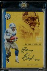 Barry Sanders [Gold] Football Cards 2018 Panini Elements Signatures Prices