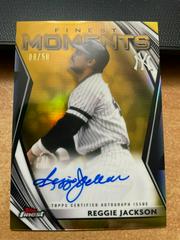Reggie Jackson [Gold Refractor] #FMA-RJ Baseball Cards 2021 Topps Finest Moments Autographs Prices