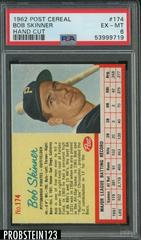 Bob Skinner [Hand Cut] #174 Baseball Cards 1962 Post Cereal Prices
