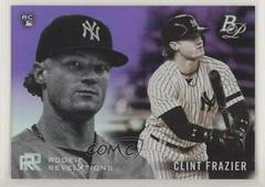 Clint Frazier [Purple] Baseball Cards 2018 Bowman Platinum Rookie Revelations Prices