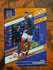 Kylian Mbappe [Orange Disco] #85 Soccer Cards 2022 Panini Donruss Elite FIFA Prices