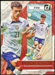 Gio Reyna #25 Soccer Cards 2022 Panini Donruss Pitch Kings Prices