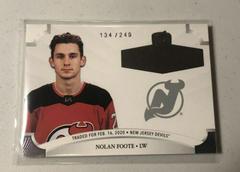 Nolan Foote Hockey Cards 2020 Upper Deck The Cup Rookie Class of 2021 Prices