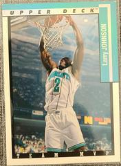 Larry Johnson #TM3 Basketball Cards 1993 Upper Deck Team MVP's Prices