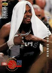 Dennis Rodman Basketball Cards 1994 Collector's Choice Prices