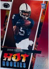 Jahan Dotson [Red Zone] Football Cards 2022 Panini Score Hot Rookies Prices