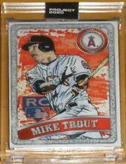 2020 Topps Tier One Relics #T1R-MT Mike Trout Game Worn Angels Jersey  Baseball Card - White Jersey Swatch - Only 395 made!