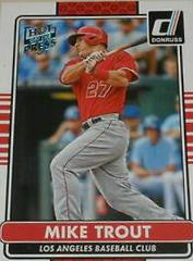 Mike Trout [Hot Off the Press] Baseball Cards 2015 Donruss Prices