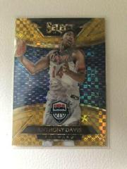 Anthony Davis [Gold Prizm] #217 Basketball Cards 2014 Panini Select Prices