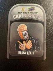 Darby Allin Wrestling Cards 2021 Upper Deck AEW Spectrum Chair Shots Metal Prices