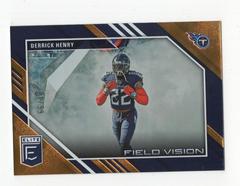 Derrick Henry [Orange] #FV-9 Football Cards 2023 Panini Donruss Elite Field Vision Prices