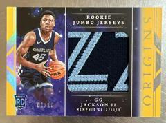 GG Jackson II [Gold] #5 Basketball Cards 2023 Panini Origins Rookie Jumbo Jersey Prices