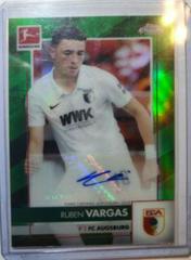 Ruben Vargas [Green Refractor] Soccer Cards 2020 Topps Chrome Bundesliga Prices