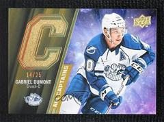 Gabriel Dumont [Gold] #L-10 Hockey Cards 2021 Upper Deck AHL Captains Prices