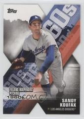 SANDY KOUFAX #DOD-7 Baseball Cards 2020 Topps Decade of Dominance Die Cuts Prices