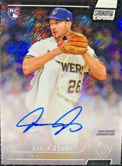 Aaron Ashby [Shimmer] #SCCBA-AA Baseball Cards 2022 Stadium Club Chrome Autographs Prices