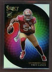 Trey Lance Football Cards 2021 Panini Select Color Wheel Prices