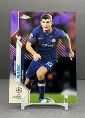 Christian Pulisic [Purple Carbon Fiber Refractor] Soccer Cards 2019 Topps Chrome UEFA Champions League Prices