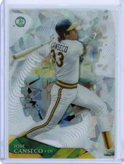 Jose Canseco [Ice Diffractor] #HT-JC Baseball Cards 2014 Topps High Tek Prices