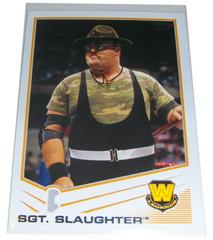 Sgt. Slaughter Wrestling Cards 2013 Topps WWE Prices