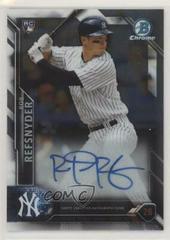 Rob Refsnyder Baseball Cards 2016 Bowman Chrome Rookie Autographs Prices