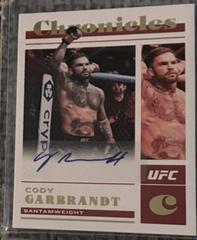 Cody Garbrandt [Gold] #CS-CGB Ufc Cards 2023 Panini Chronicles UFC Signatures Prices