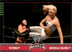Victoria vs. Michelle McCool #70 Wrestling Cards 2008 Topps WWE Ultimate Rivals Prices