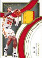 John Collins [Gold] Basketball Cards 2021 Panini Immaculate Collection Prices