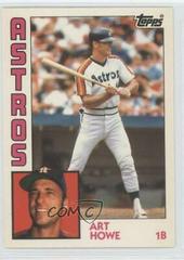 Art Howe #679 Baseball Cards 1984 Topps Tiffany Prices