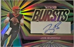 Joe Burrow #VB-JB1 Football Cards 2023 Leaf Vivid Autographs Bursts Prices
