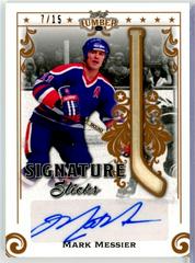 Mark Messier [Bronze] Hockey Cards 2021 Leaf Lumber Signature Sticks Prices